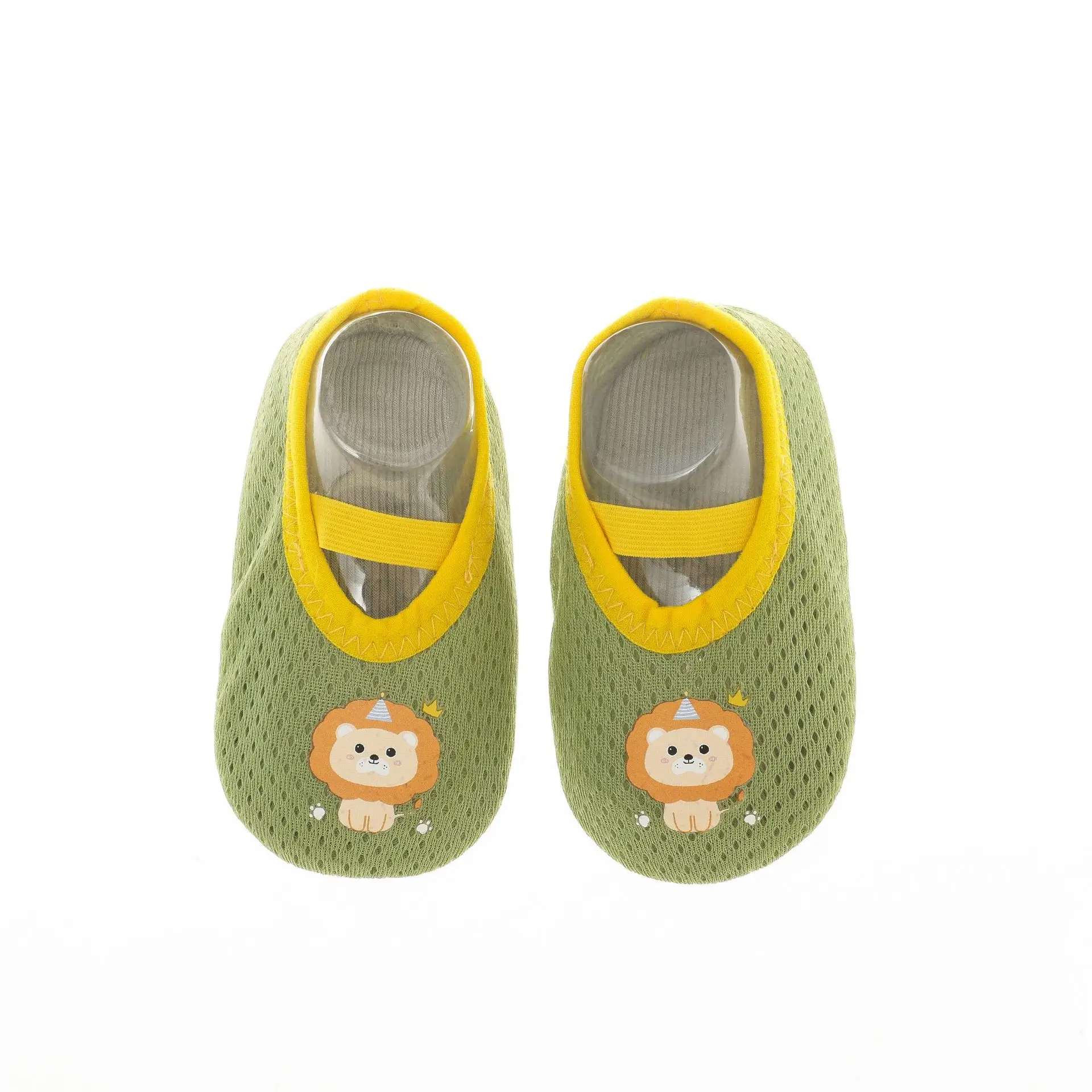 Toddler Mesh Slip-On Socks Non-Slip Multi Color