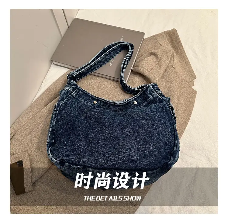 Blue Denim Crossbody Bag for Women — feature 10