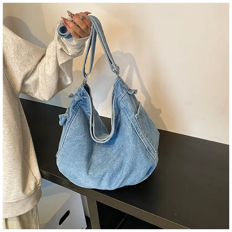 Blue Denim Crossbody Bag for Women — feature 11