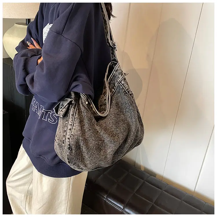 Blue Denim Crossbody Bag for Women — feature 18