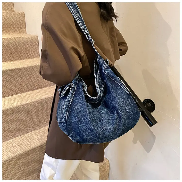 Blue Denim Crossbody Bag for Women — feature 22