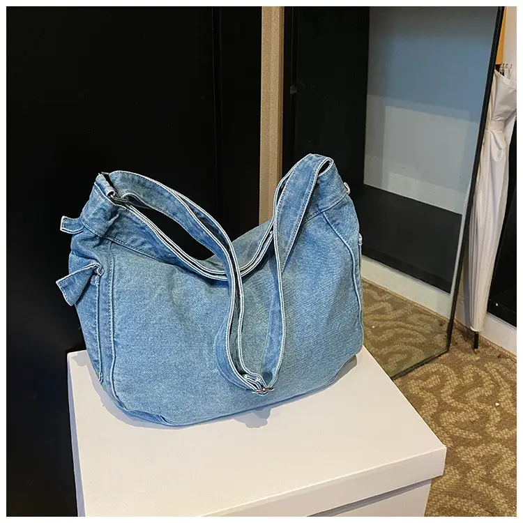 Blue Denim Crossbody Bag for Women — feature 23