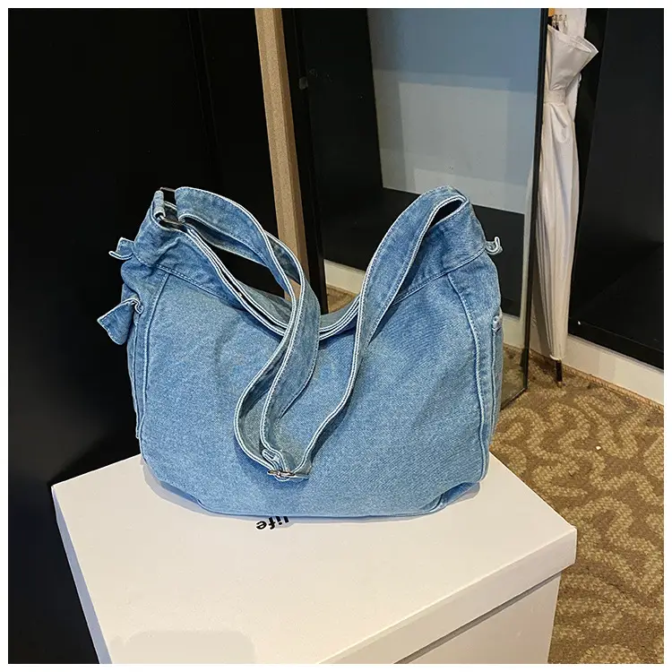 Blue Denim Crossbody Bag for Women — feature 24