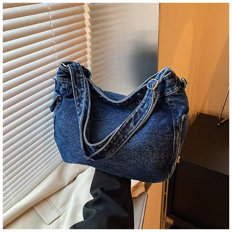 Blue Denim Crossbody Bag for Women — feature 30
