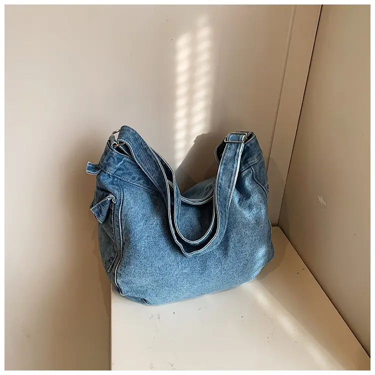 Blue Denim Crossbody Bag for Women — feature 33