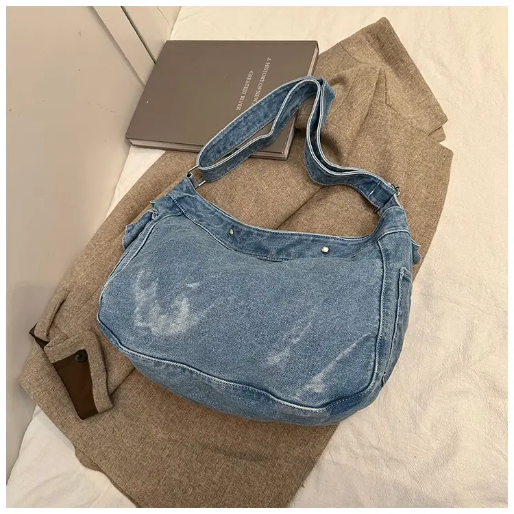 Blue Denim Crossbody Bag for Women — feature 38