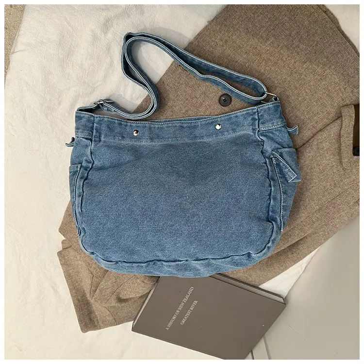 Blue Denim Crossbody Bag for Women — feature 39