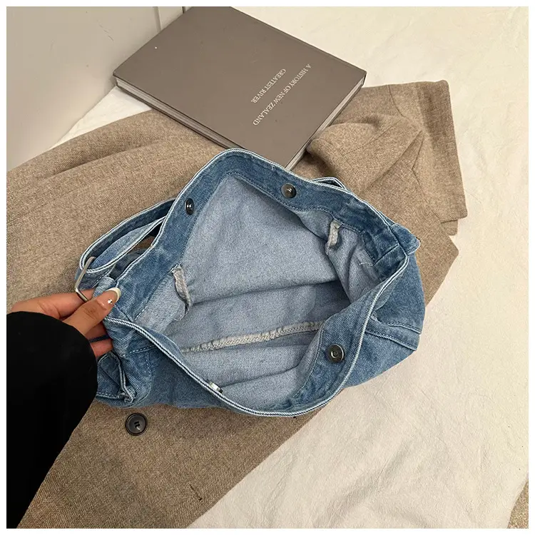 Blue Denim Crossbody Bag for Women — feature 40