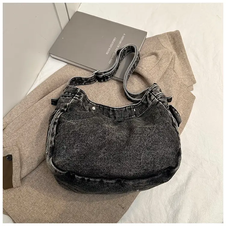 Blue Denim Crossbody Bag for Women — feature 41