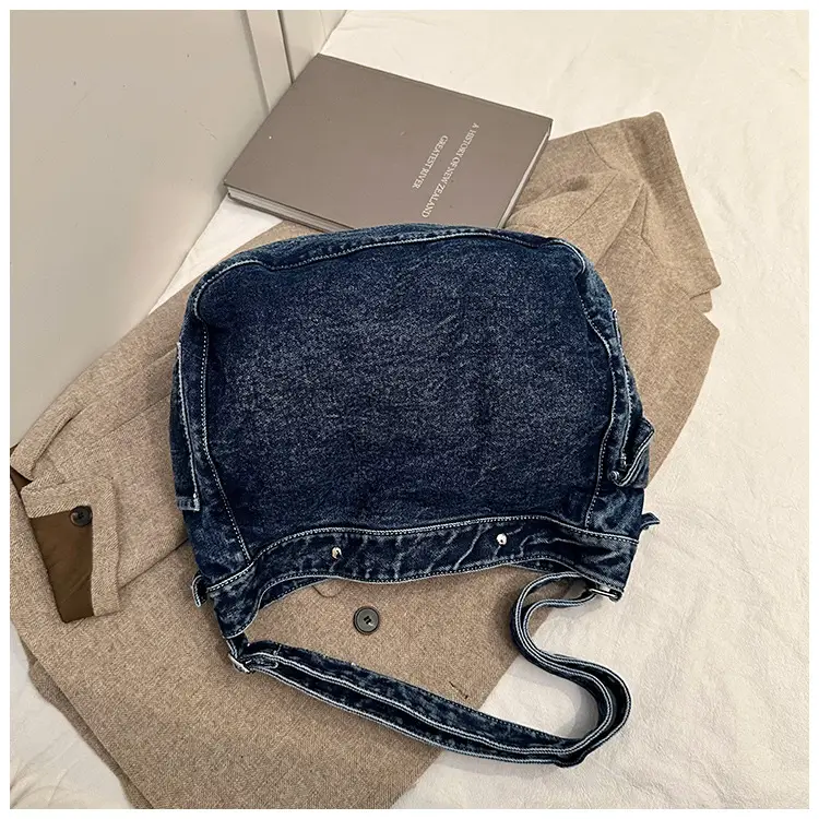 Blue Denim Crossbody Bag for Women — feature 46
