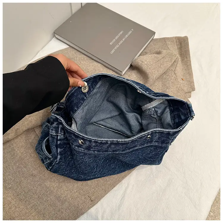 Blue Denim Crossbody Bag for Women — feature 50