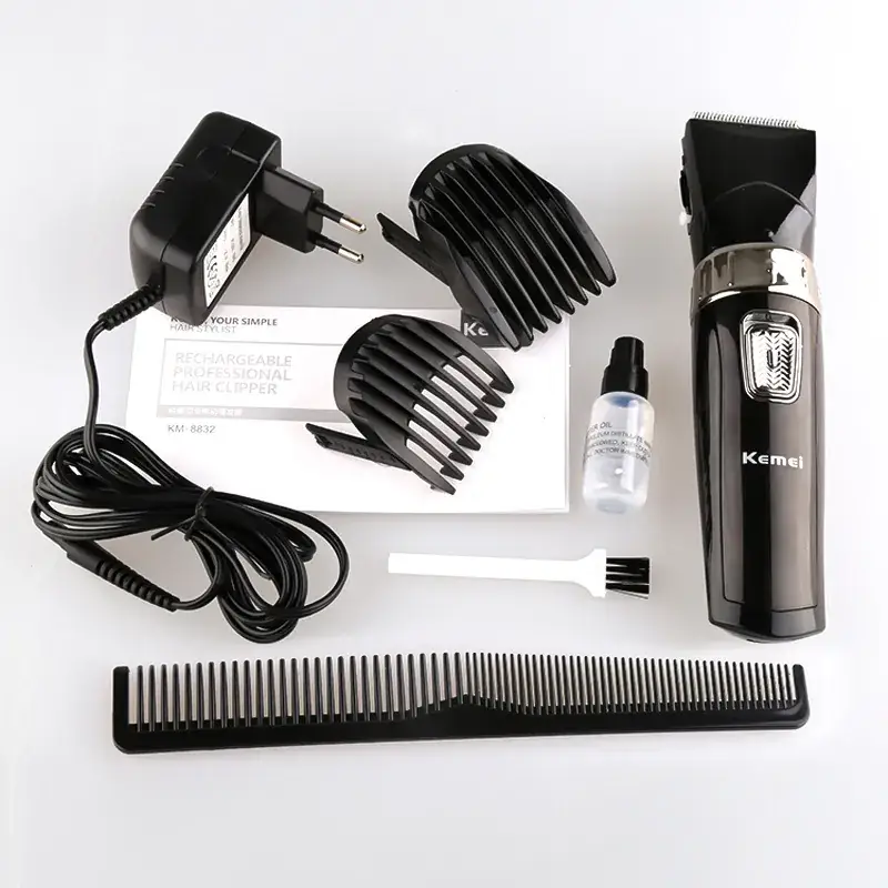 Kemei KM-8832 Electric Hair Clipper Black - Image 2