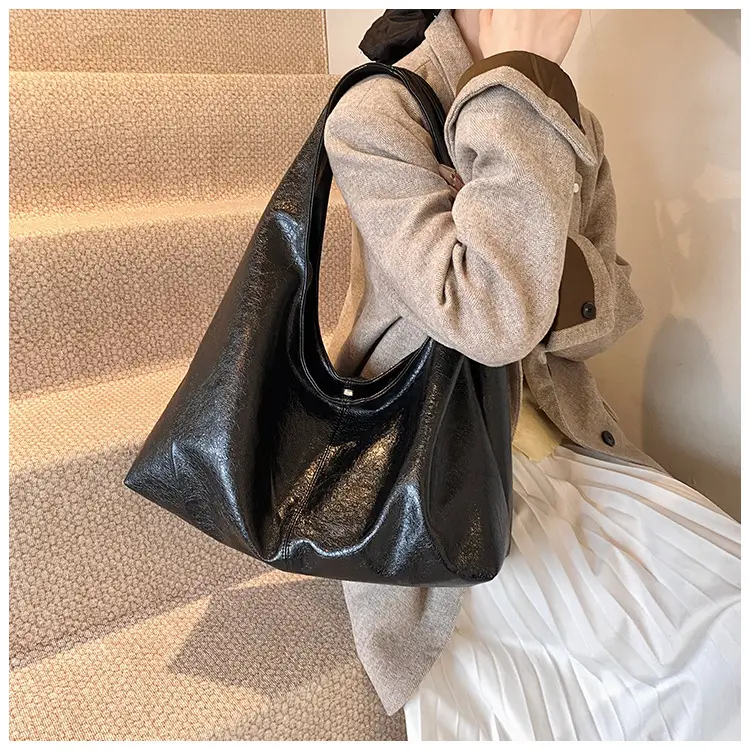 Vintage Brown Leather Tote Bag for Women Large Capacity — feature 11