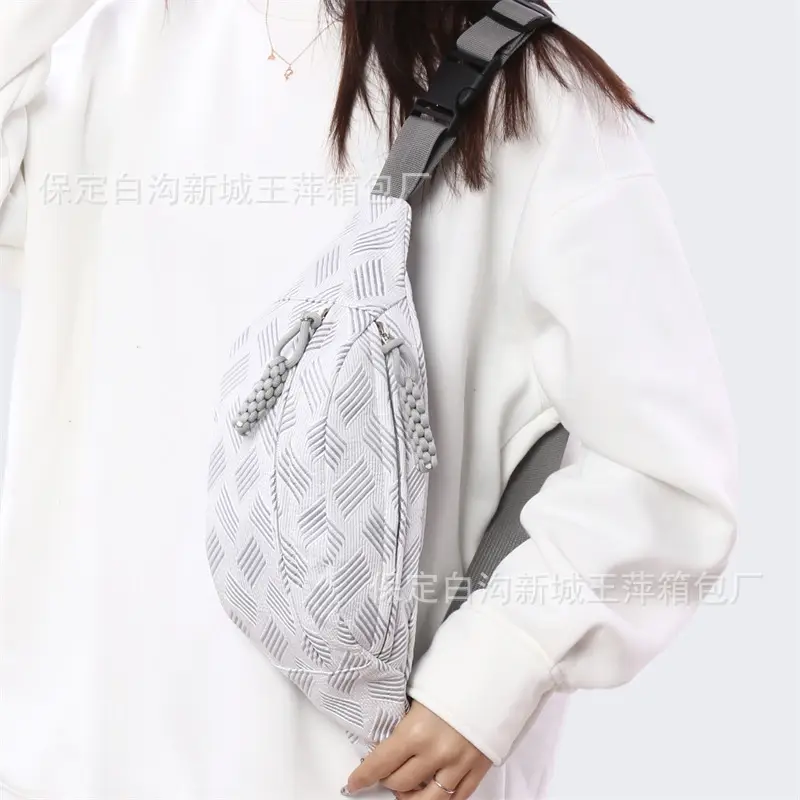 New Women's Printed Waist Bag with Crossbody Strap - Image 8