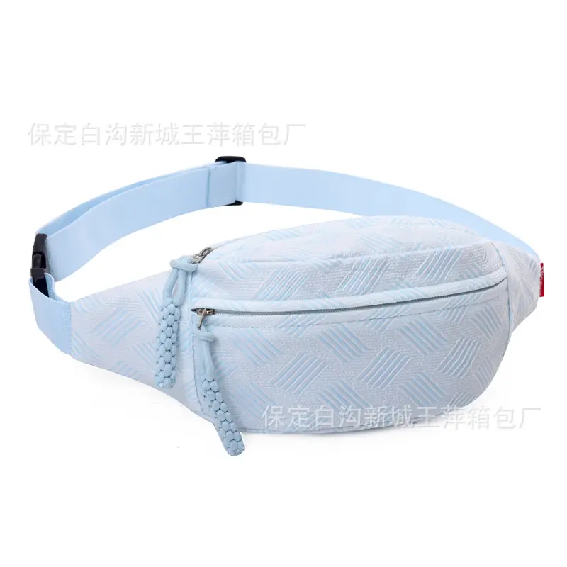 New Women's Printed Waist Bag with Crossbody Strap - Image 9