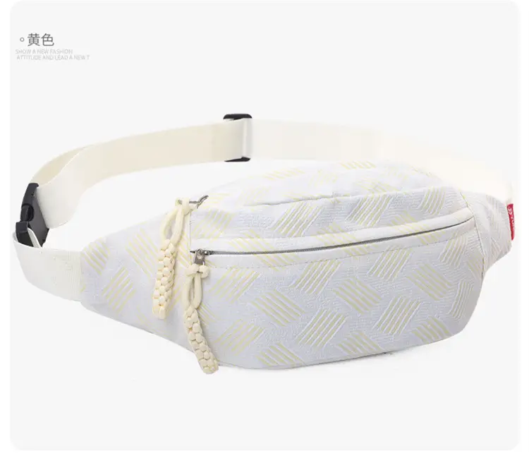 New Women's Printed Waist Bag with Crossbody Strap — feature 11