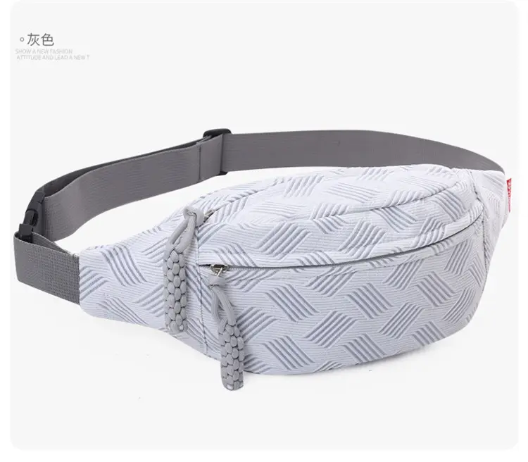 New Women's Printed Waist Bag with Crossbody Strap — feature 12