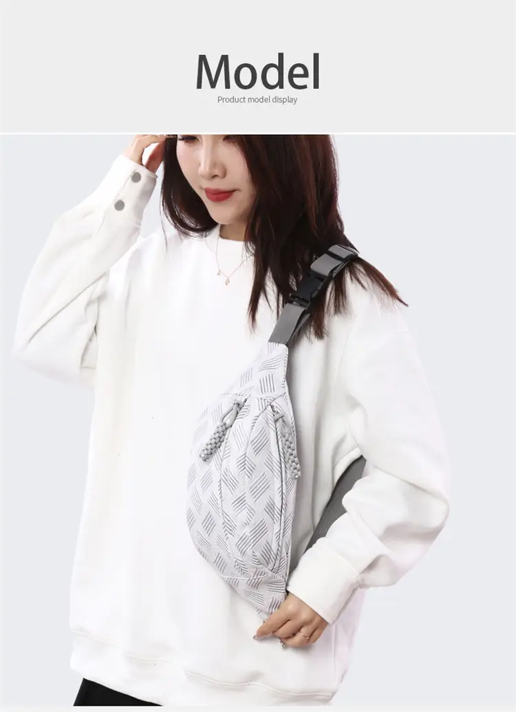 New Women's Printed Waist Bag with Crossbody Strap — feature 22