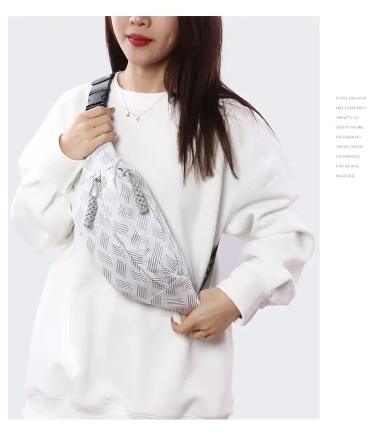 New Women's Printed Waist Bag with Crossbody Strap — feature 24