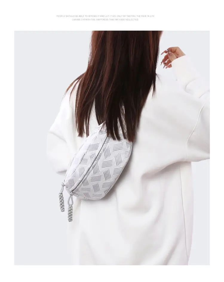 New Women's Printed Waist Bag with Crossbody Strap — feature 25