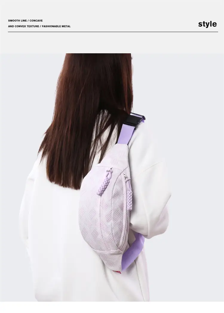 New Women's Printed Waist Bag with Crossbody Strap — feature 27