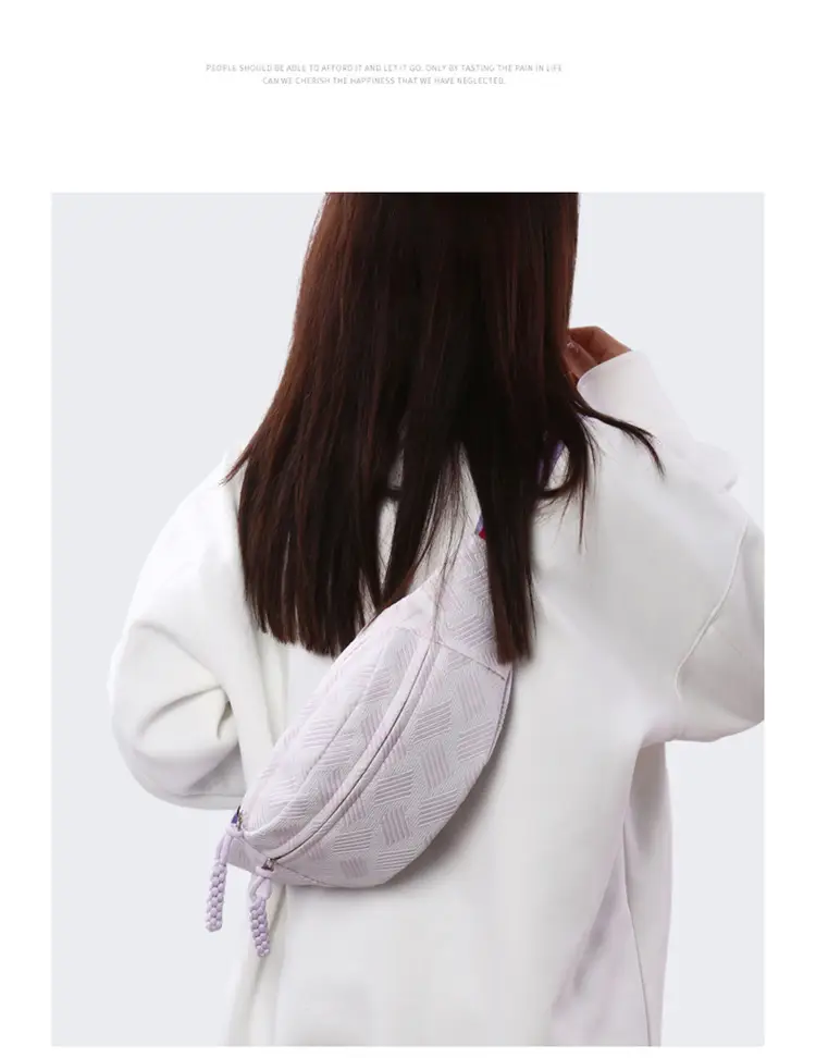 New Women's Printed Waist Bag with Crossbody Strap — feature 29