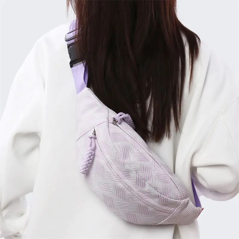 New Women's Printed Waist Bag with Crossbody Strap — feature 41