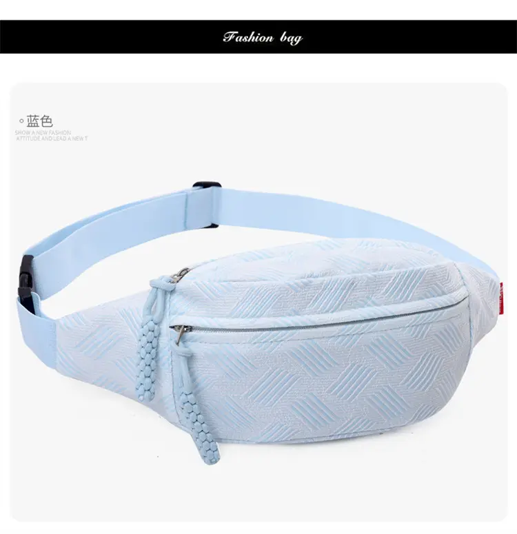 New Women's Printed Waist Bag with Crossbody Strap — feature 9