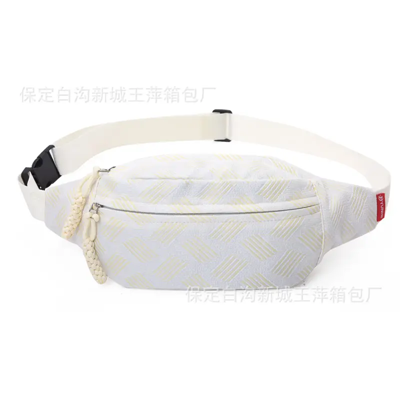New Women's Printed Waist Bag with Crossbody Strap - Image 3