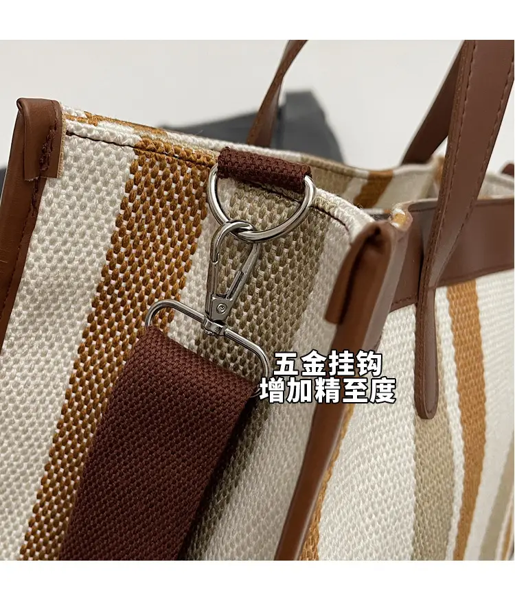 Women Canvas Shoulder Bag Large Capacity 2024 — feature 16