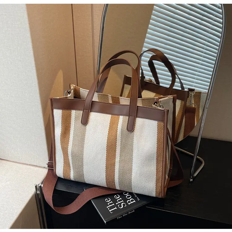 Women Canvas Shoulder Bag Large Capacity 2024 — feature 26
