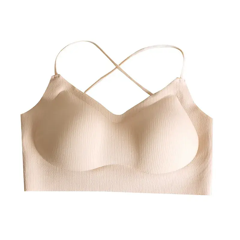 Wire-Free Seamless Push-Up Bra with Padded Back - Image 9