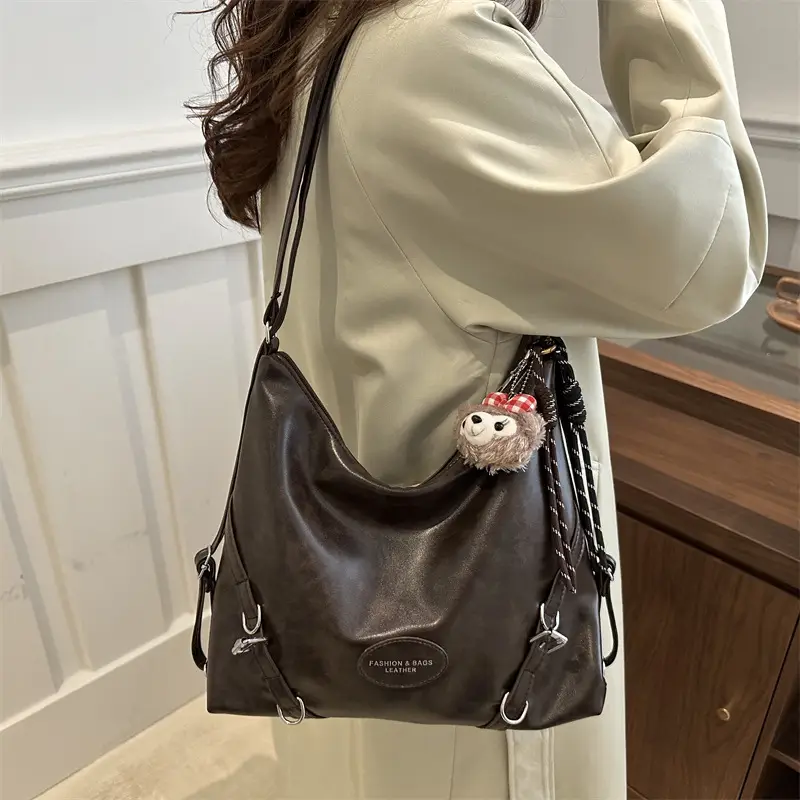 2024 Women's Multi-functional Shoulder Bag with Cute Charm — feature 26