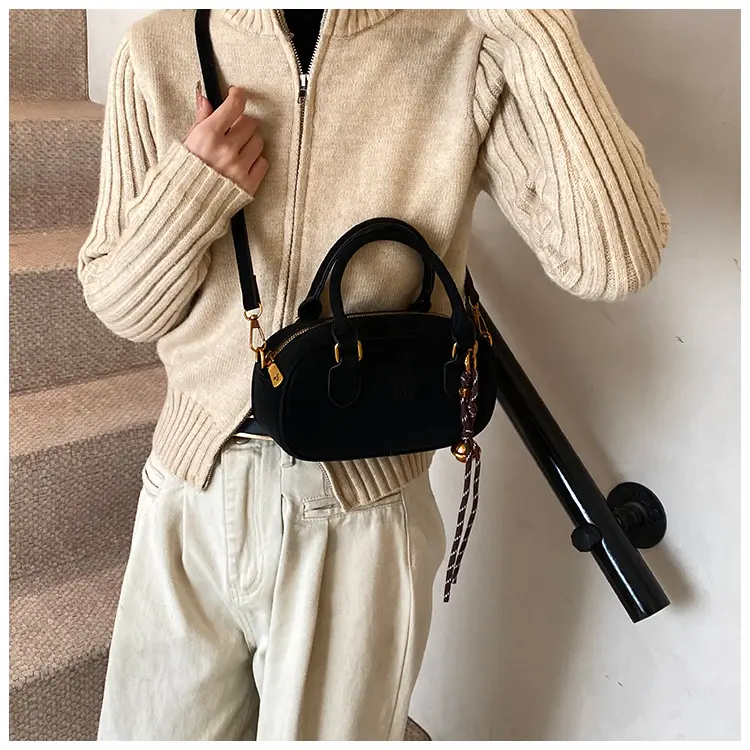Retro Matte Brown Shoulder Crossbody Bag — feature 11