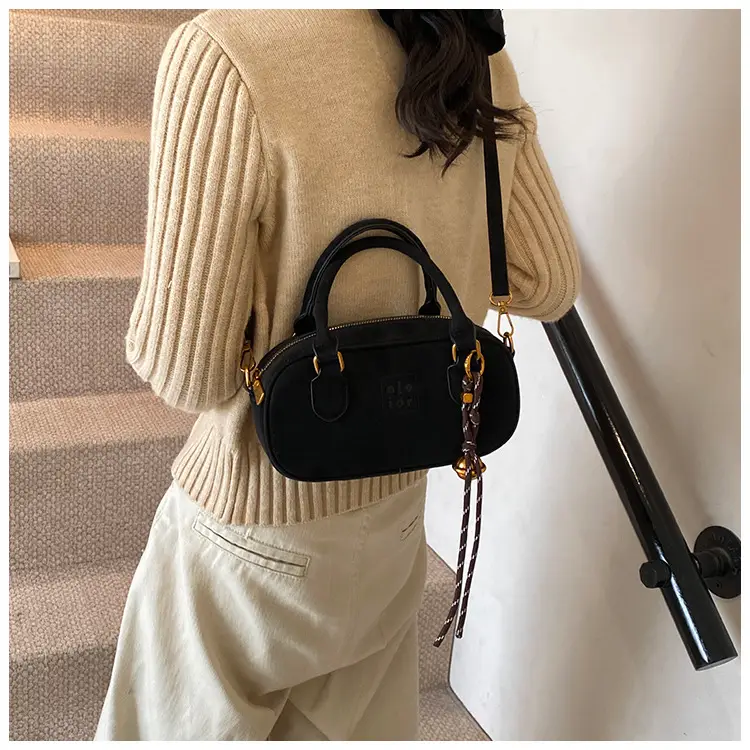 Retro Matte Brown Shoulder Crossbody Bag — feature 12