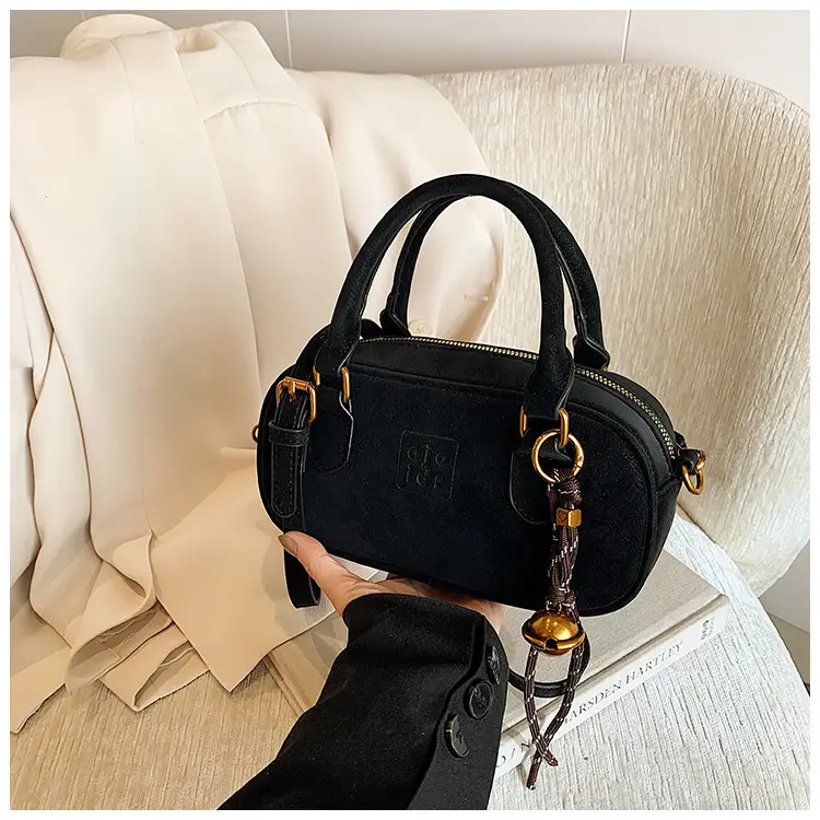 Retro Matte Brown Shoulder Crossbody Bag — feature 33