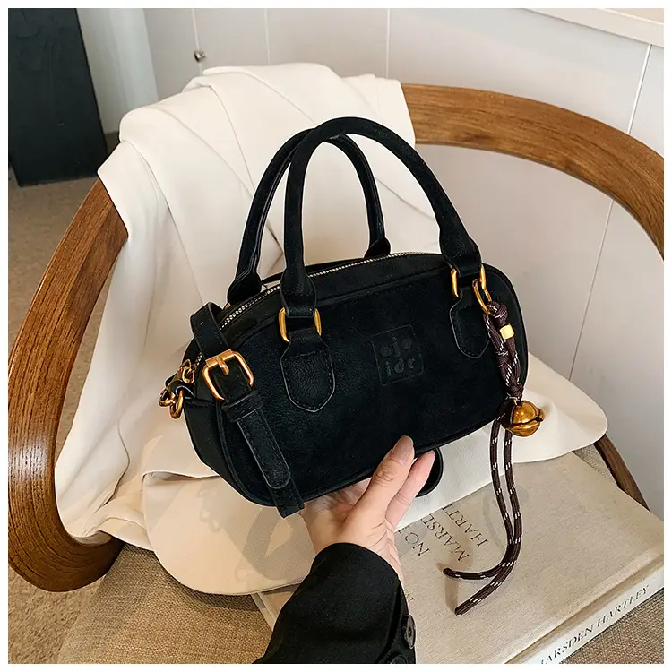 Retro Matte Brown Shoulder Crossbody Bag — feature 34