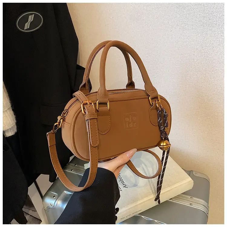Retro Matte Brown Shoulder Crossbody Bag — feature 38