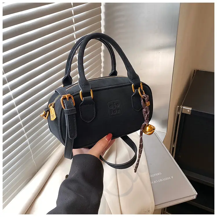 Retro Matte Brown Shoulder Crossbody Bag — feature 44