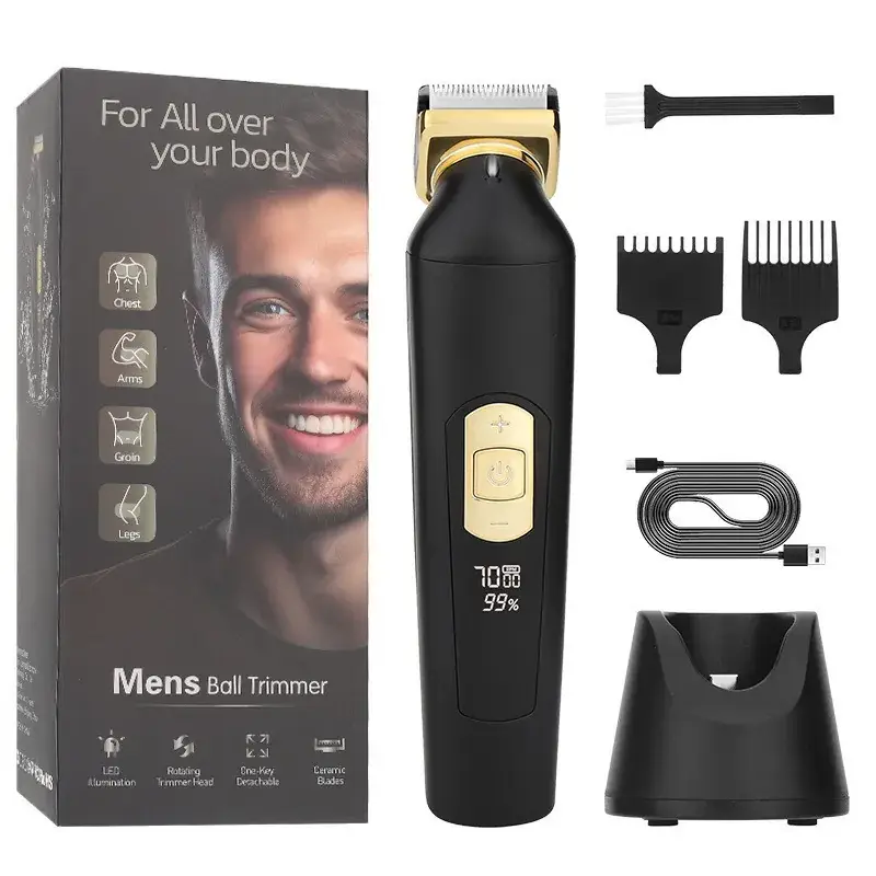 2-in-1 Electric Body Hair Trimmer Waterproof Men Women
