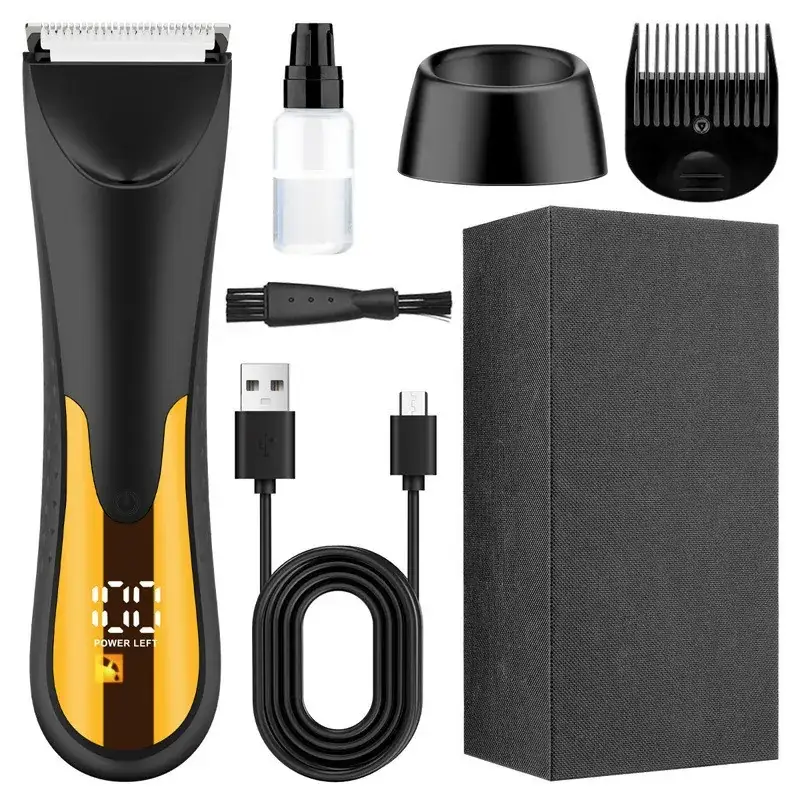 2-in-1 Electric Body Hair Trimmer Waterproof Men Women