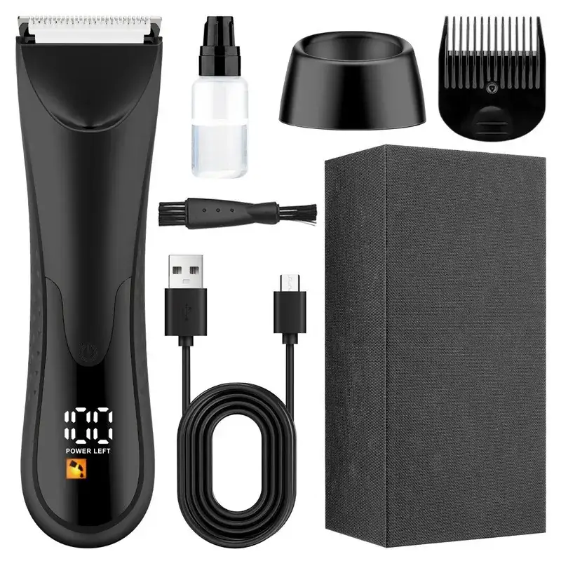 2-in-1 Electric Body Hair Trimmer Waterproof Men Women — feature 7