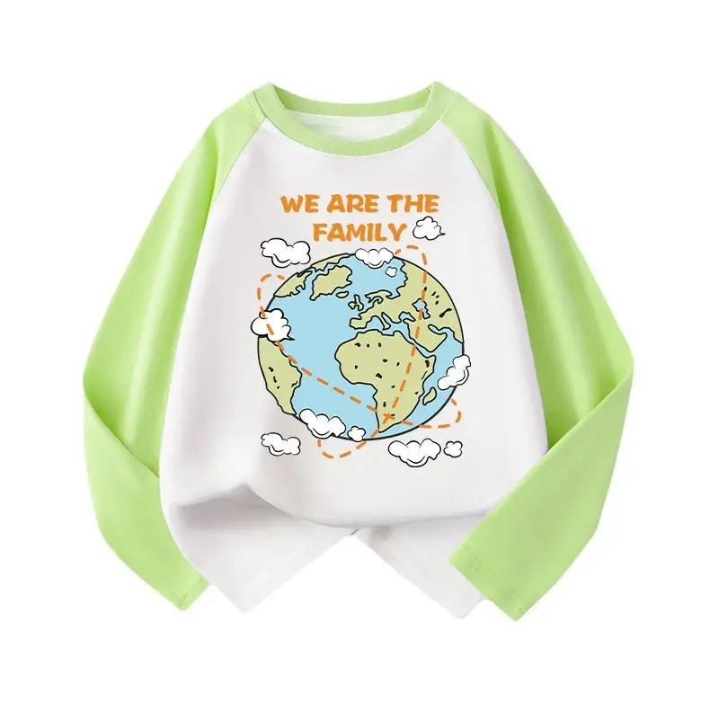 Boys Cotton Long Sleeve T-Shirt Coca-Cola Graphic Middle to Big - Image 12