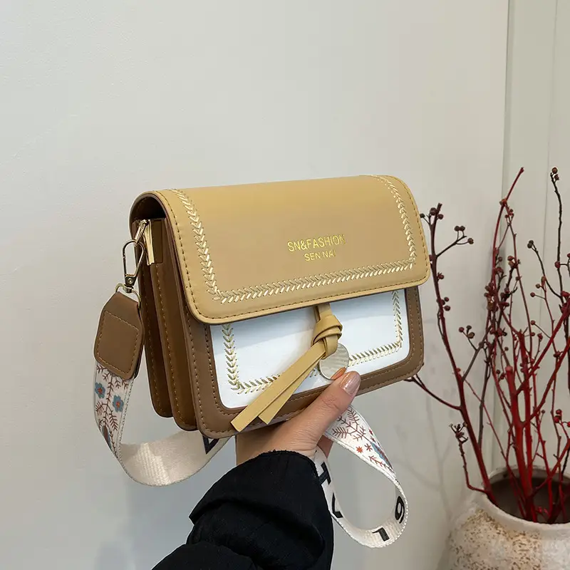 2024 Winter Korean Fashion Shoulder Bag Green Brown — feature 19
