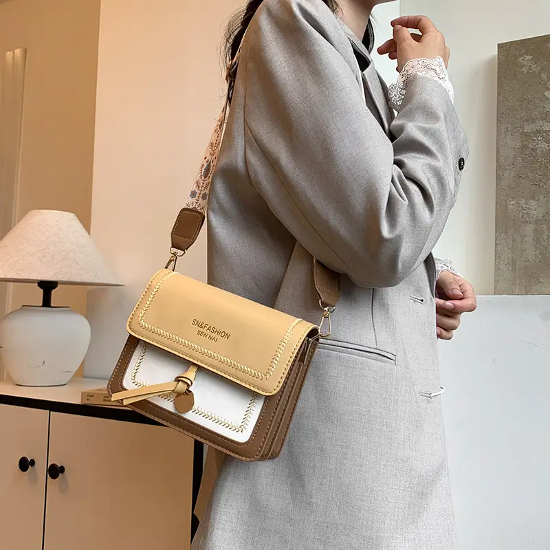 2024 Winter Korean Fashion Shoulder Bag Green Brown — feature 2