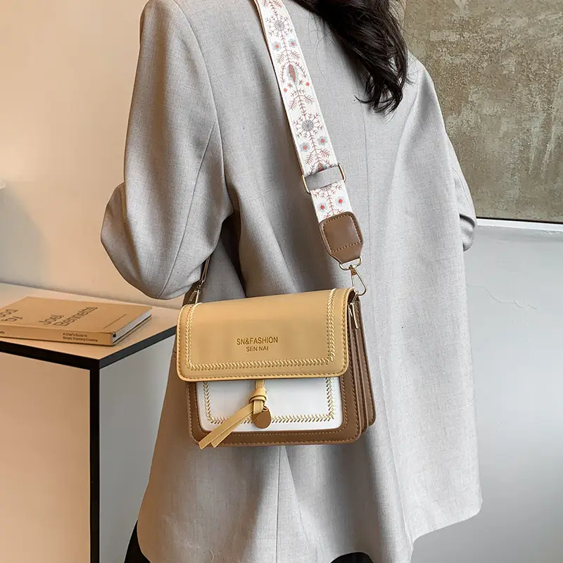 2024 Winter Korean Fashion Shoulder Bag Green Brown — feature 21