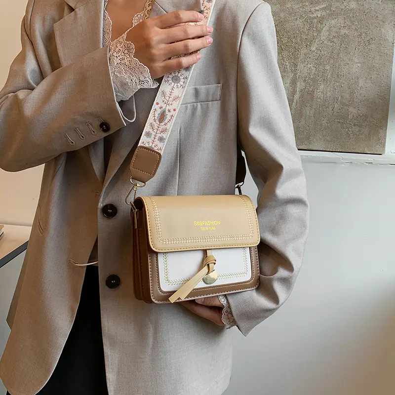2024 Winter Korean Fashion Shoulder Bag Green Brown — feature 22
