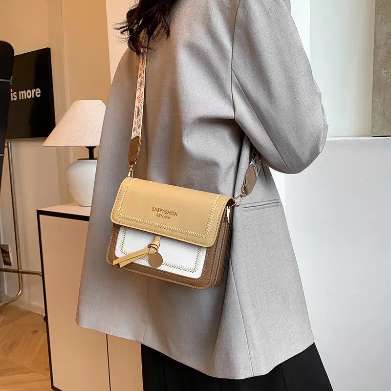 2024 Winter Korean Fashion Shoulder Bag Green Brown — feature 23