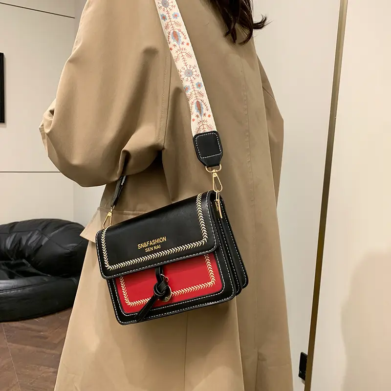 2024 Winter Korean Fashion Shoulder Bag Green Brown — feature 27