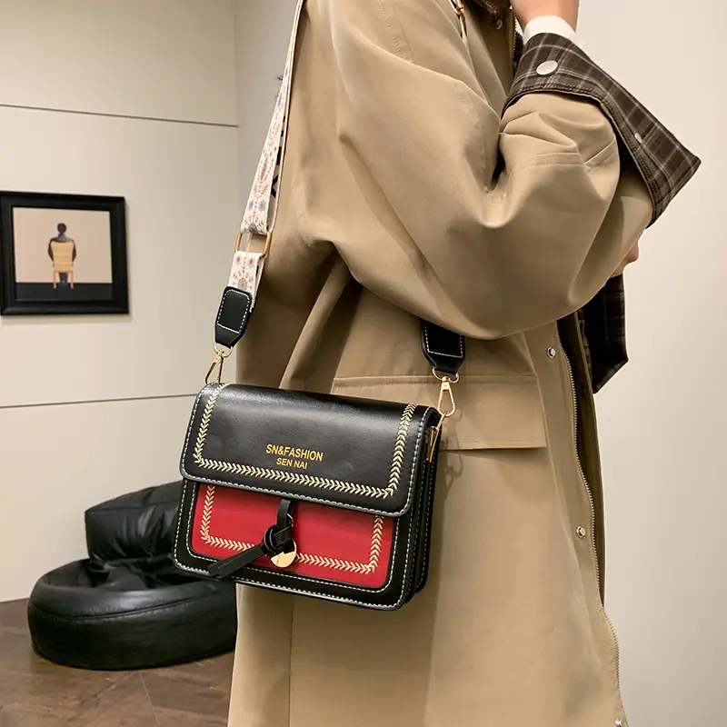 2024 Winter Korean Fashion Shoulder Bag Green Brown — feature 28